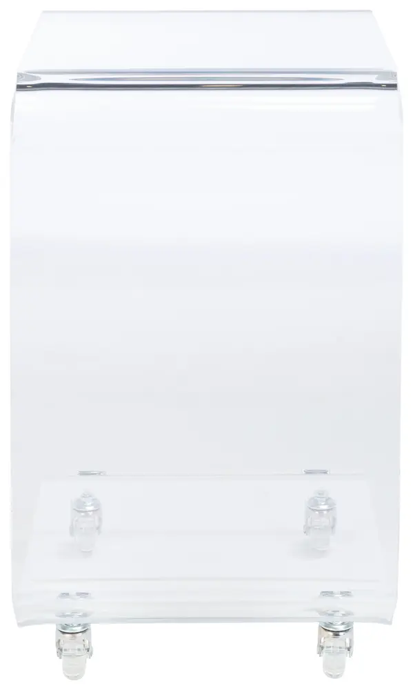 Rollins Acrylic Bar Cart