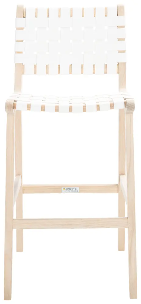 Adah Leather Bar Stool