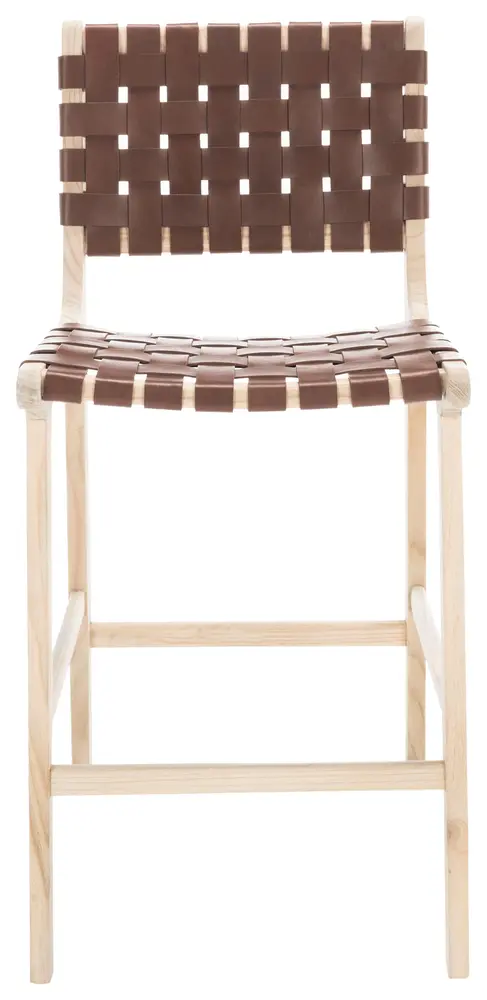 Adah Leather Counter Stool