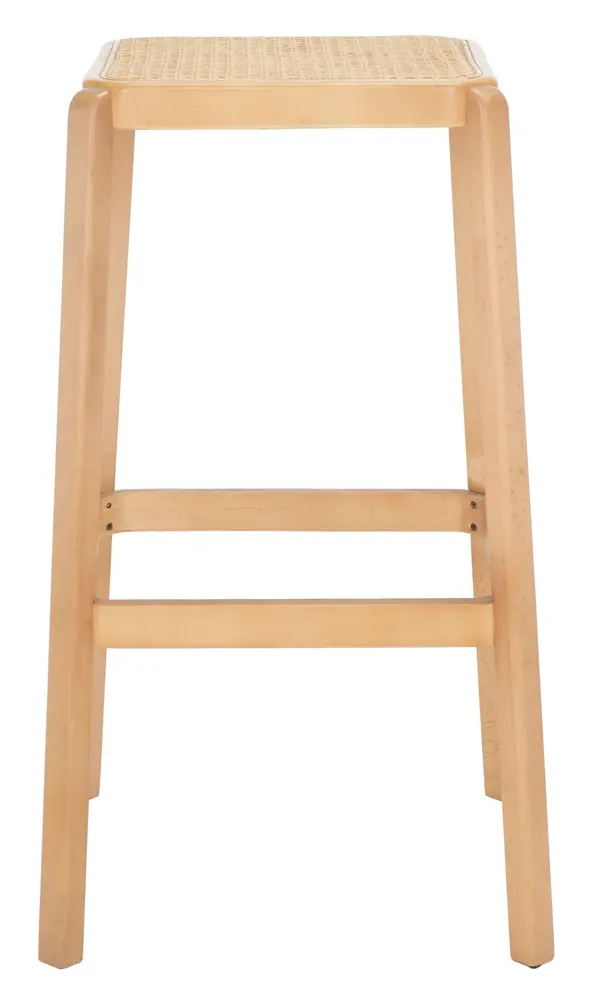 Silus Backless Cane Bar Stool