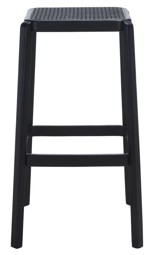 Silus Backless Cane Bar Stool