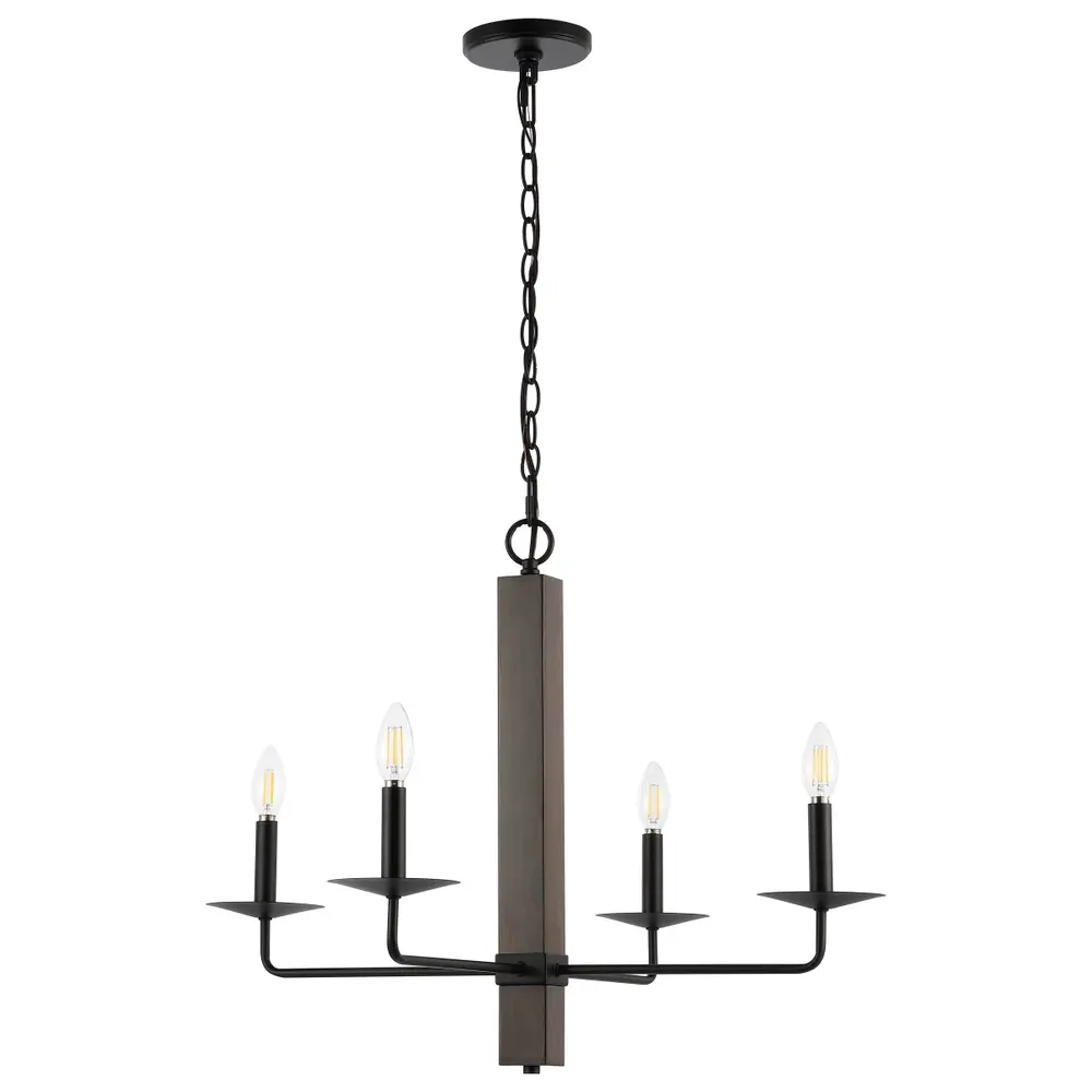 Oakly 4Lt 24 Inch Chandelier