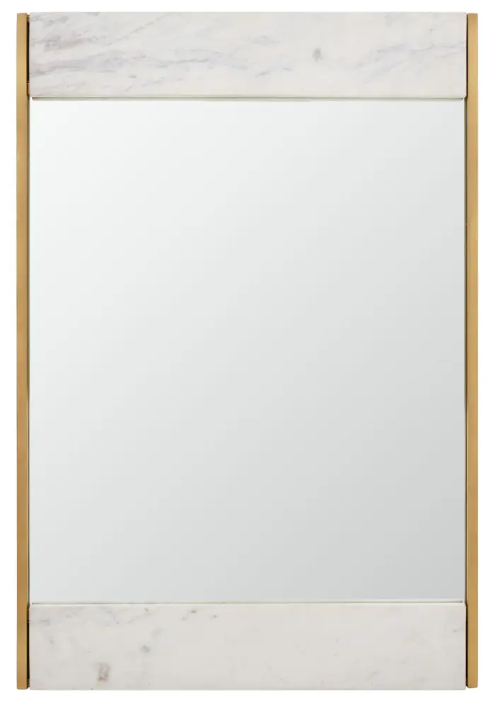 Kandi Faux Marble Mirror