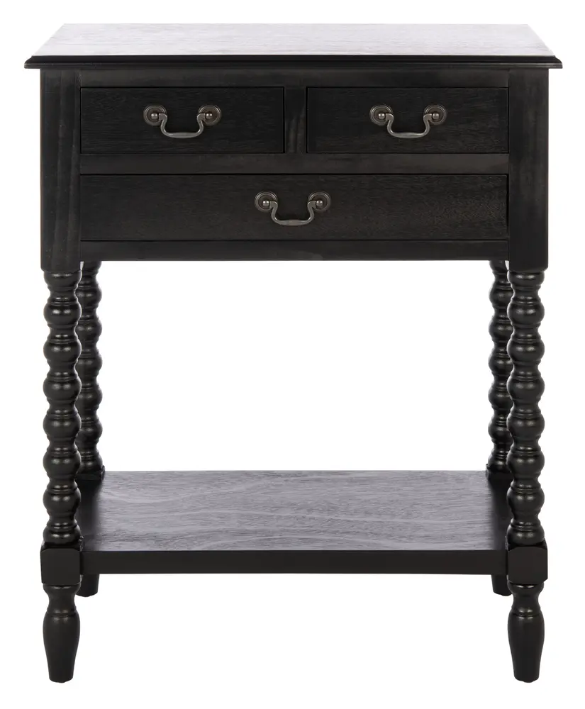 Athena 3 Drawer Console Table