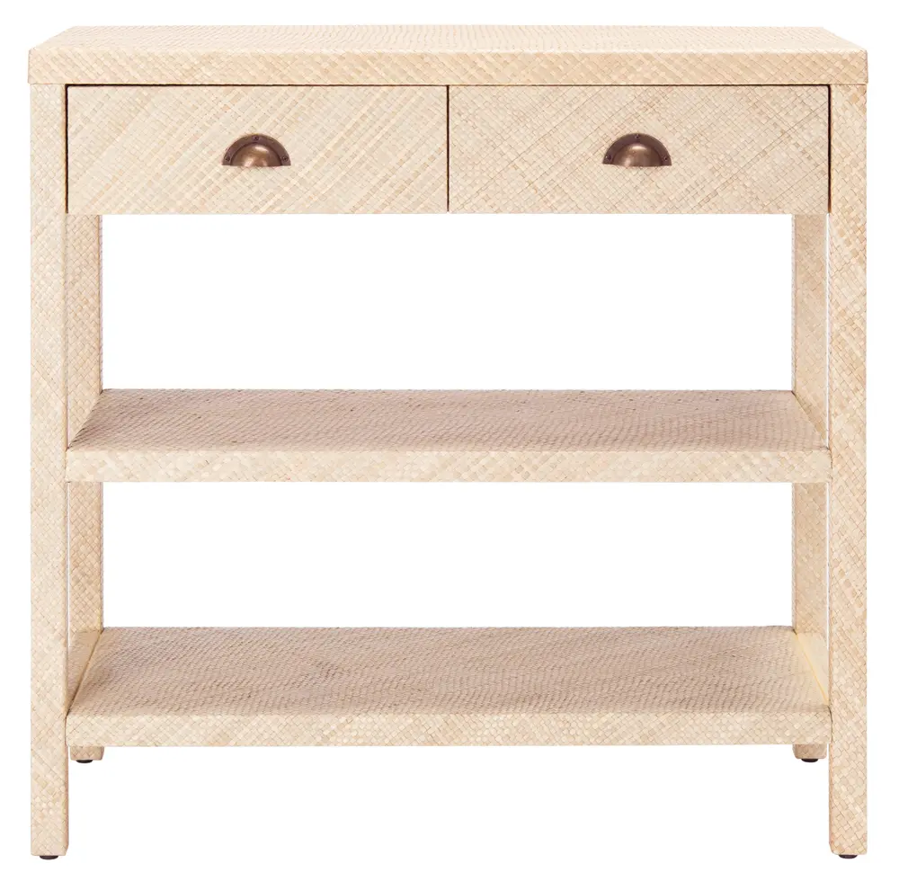 Apis Raffia Console Table
