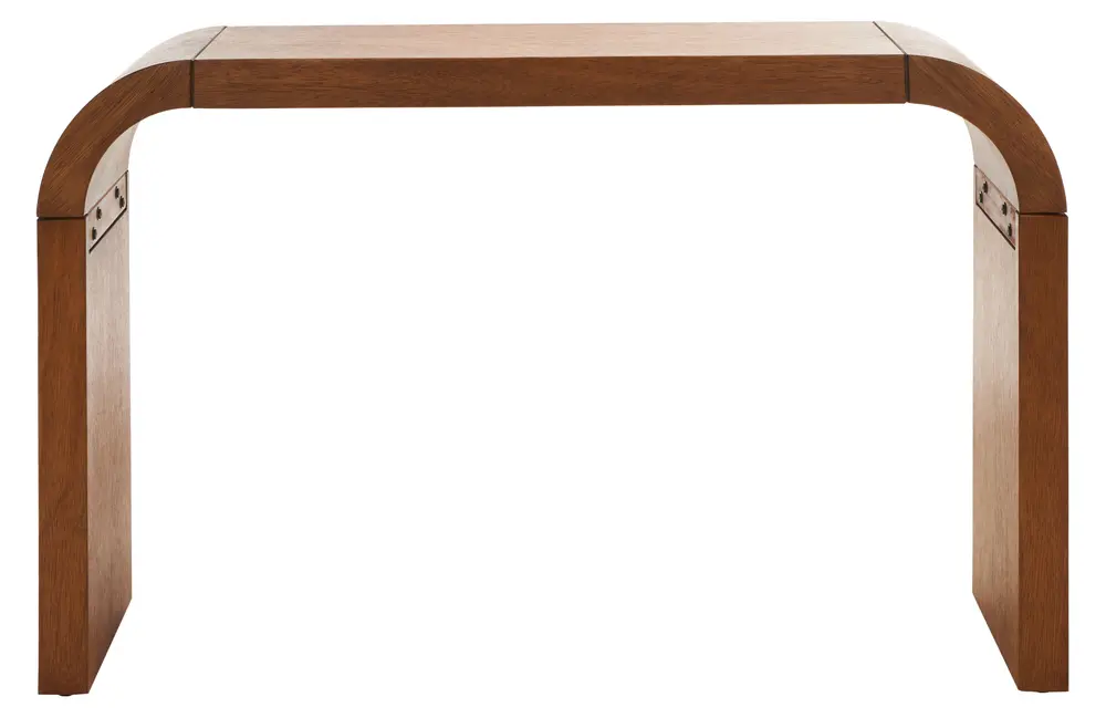 Liasonya Curved Console Table