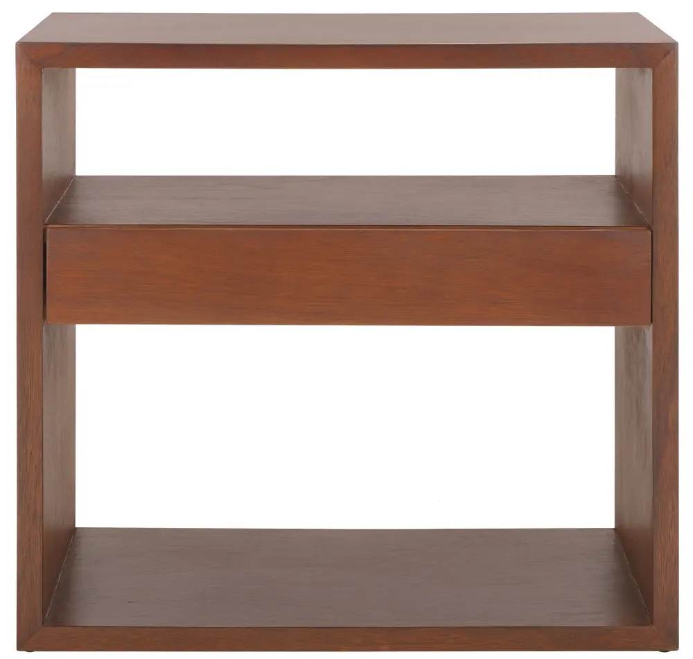 Munson 2 Shelf 1 Drawer Console Table