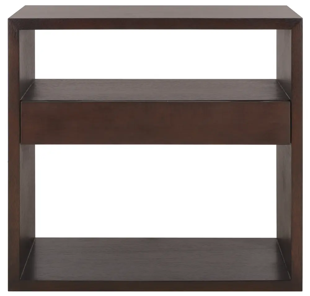 Munson 2 Shelf 1 Drawer Console Table