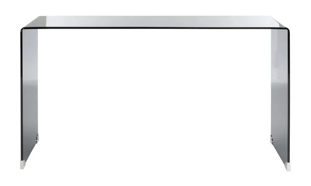 Huck Tempered Glass Console Table