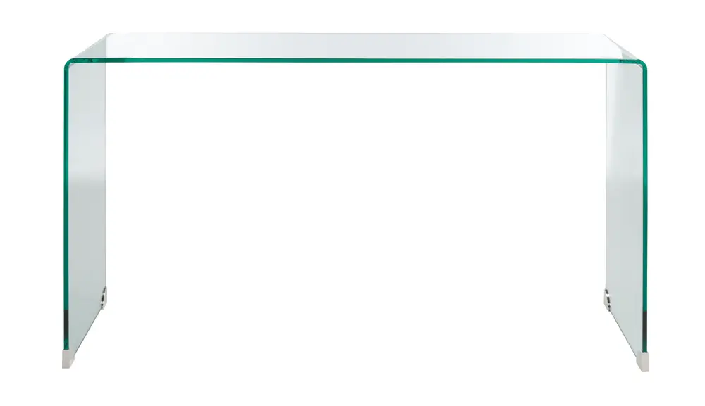 Huck Tempered Glass Console Table