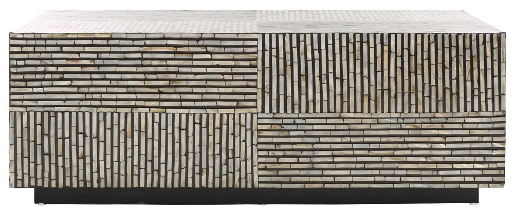 Hamza Rectangular Prism Coffee Table