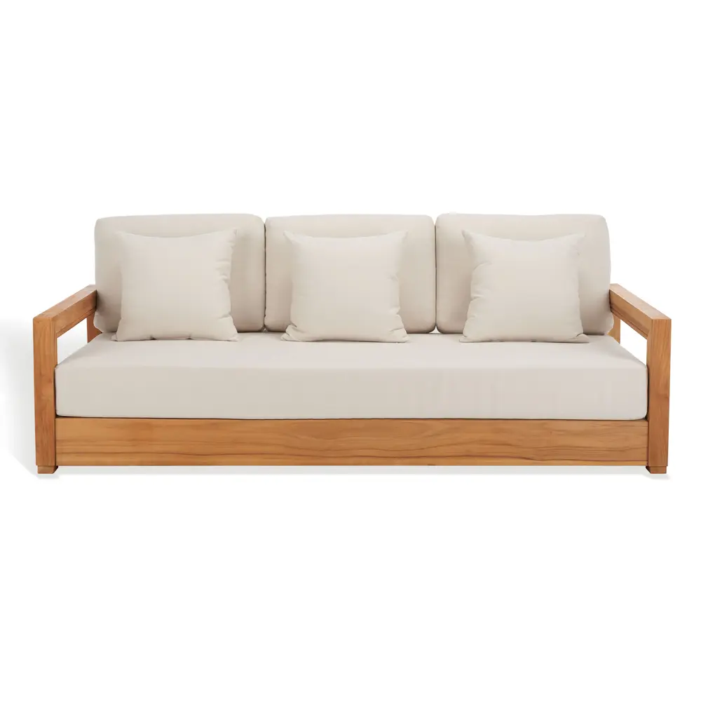 Montford Teak 3-Seat Bench