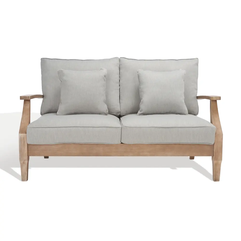Martinique Wood Patio Loveseat