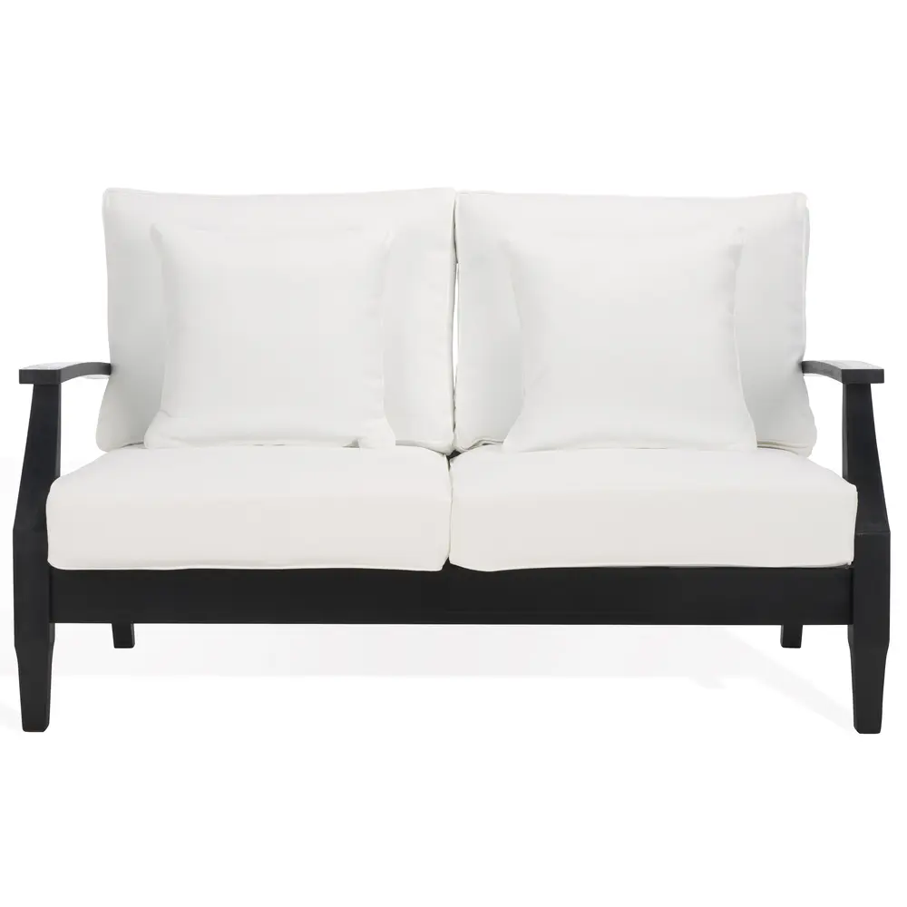 Martinique Wood Patio Loveseat