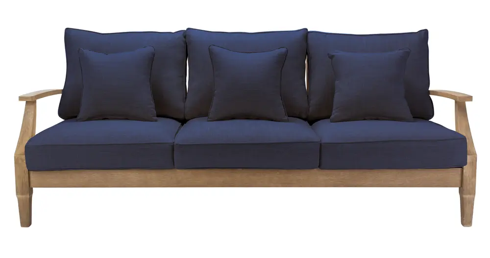 Martinique Wood Patio Sofa