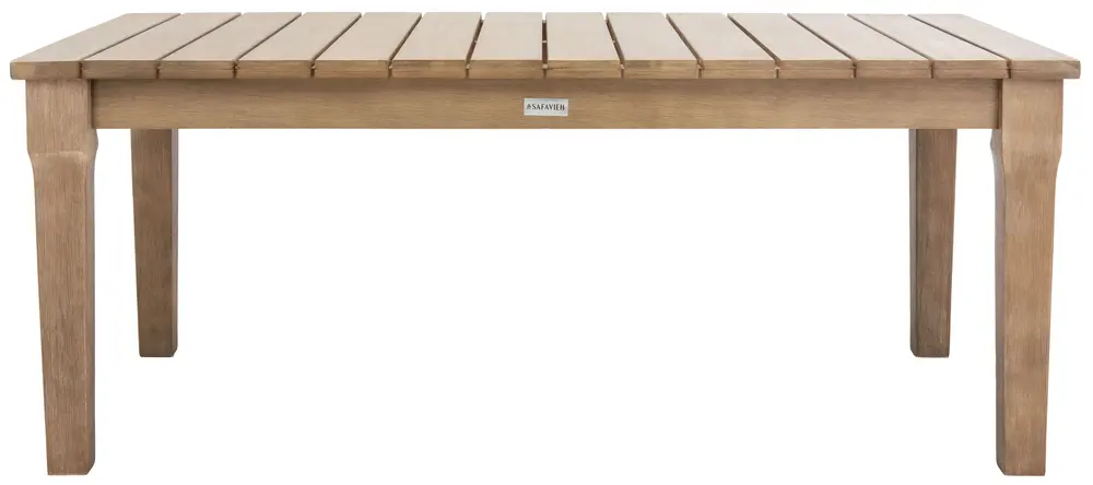 Martinique Wood Patio Coffee Table