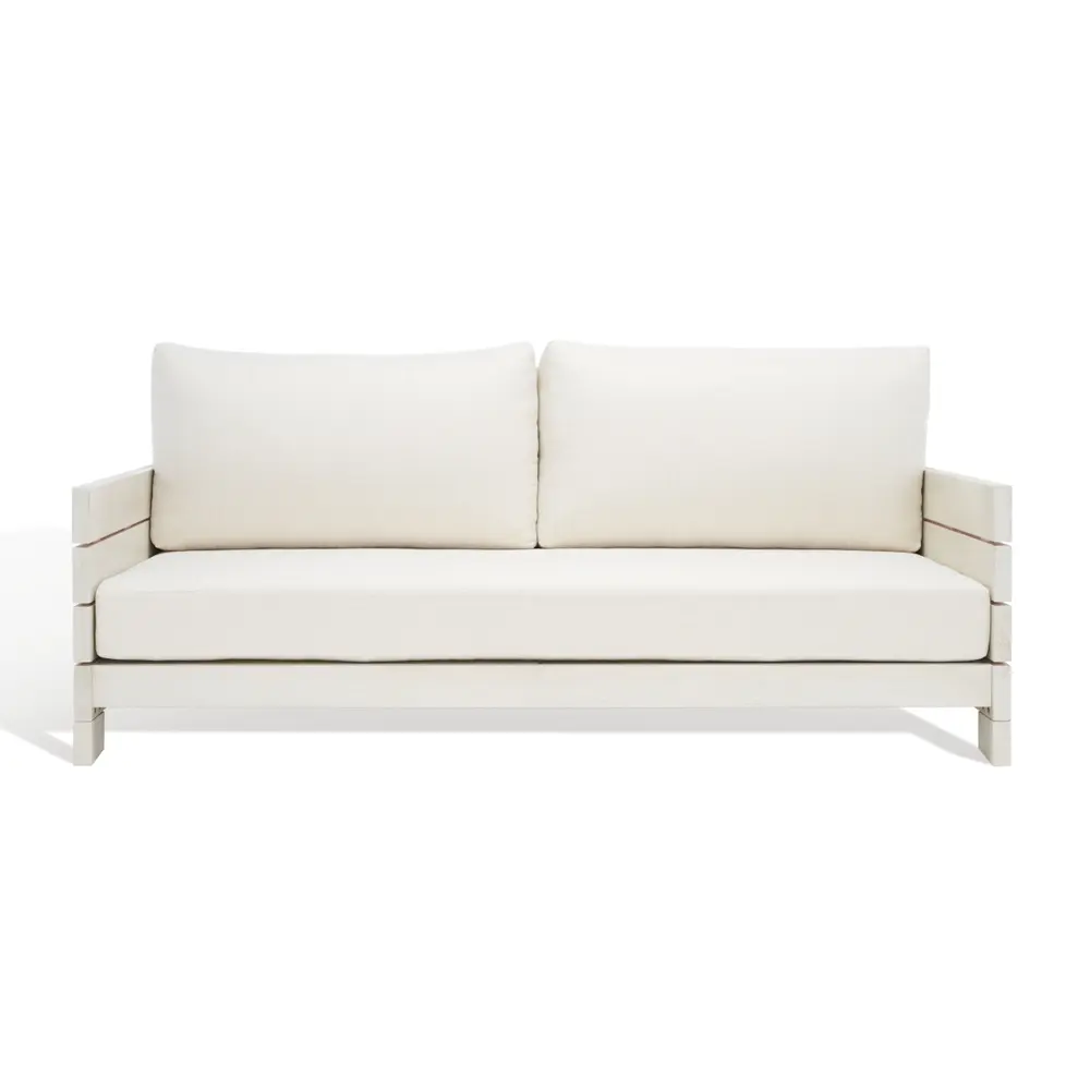 Chrissie Wood Patio Sofa