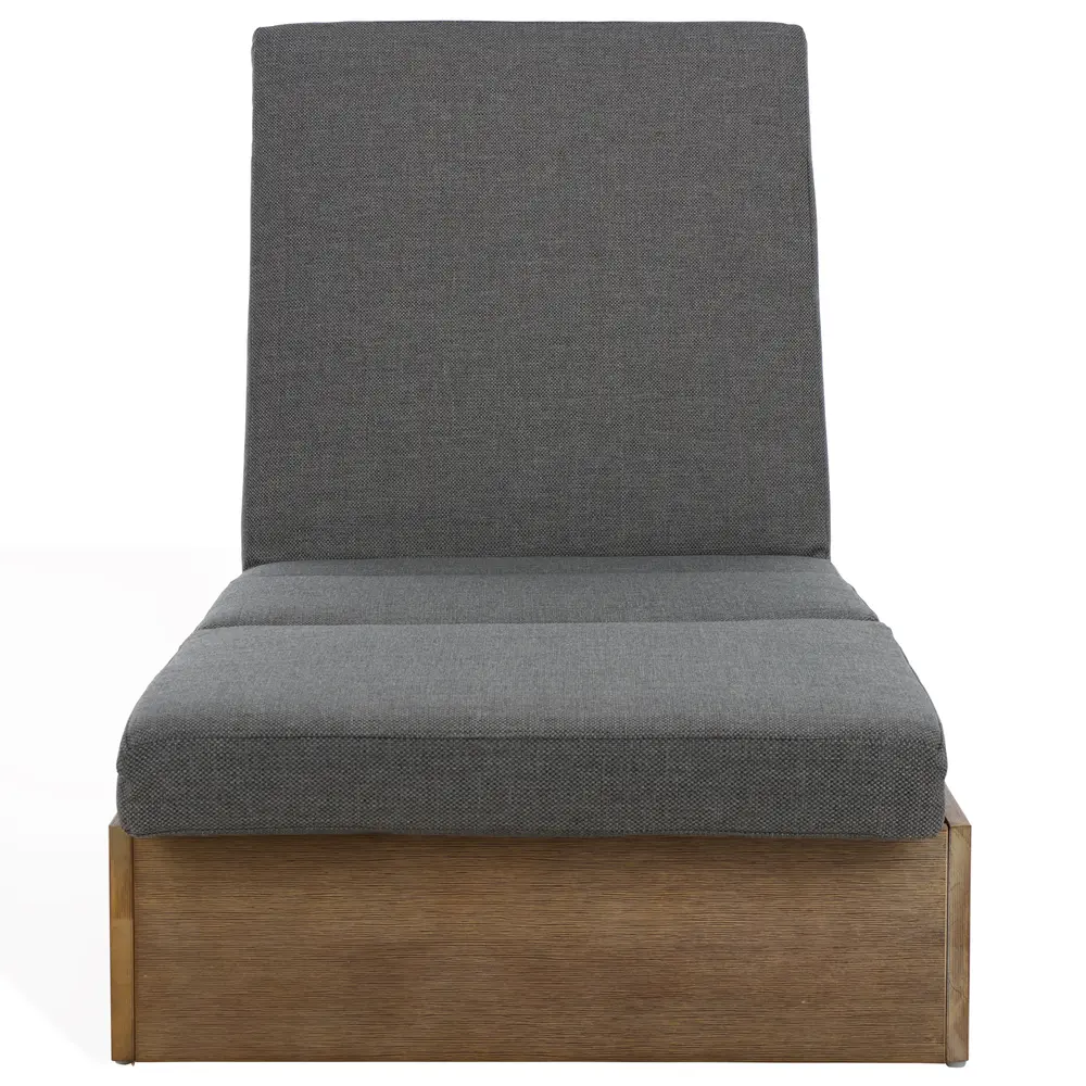 Vincent Wood Chaise Lounge Chair