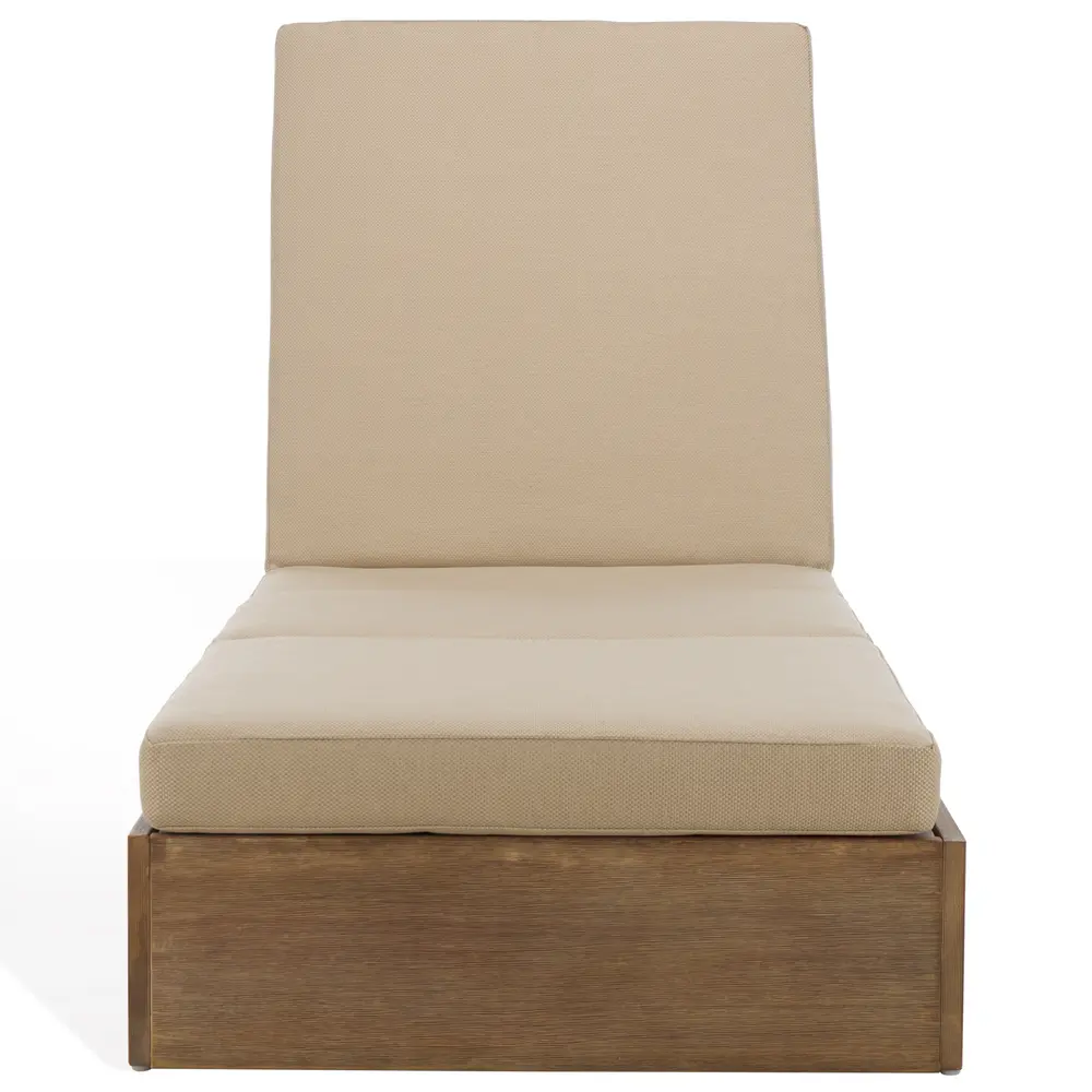 Vincent Wood Chaise Lounge Chair