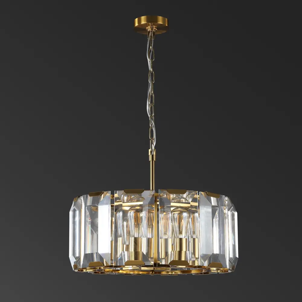 Symone Glass Chandelier