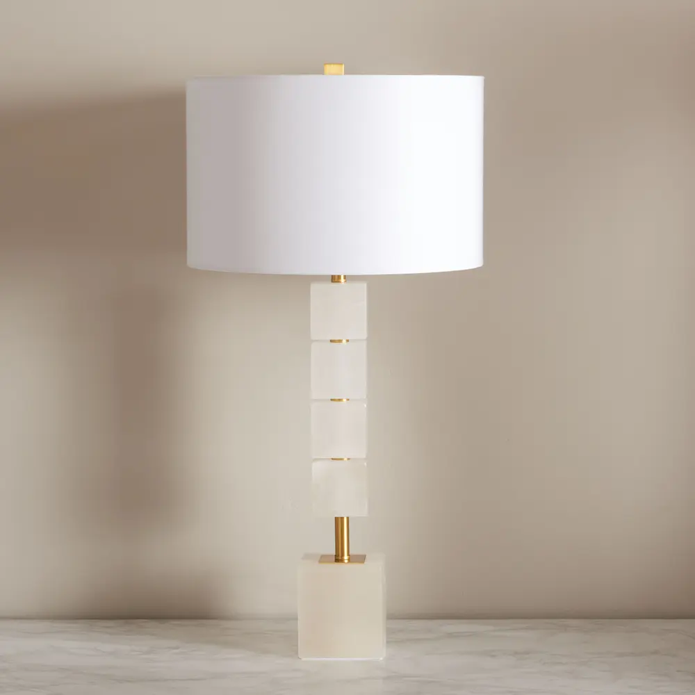 Johnny Alabaster Table Lamp