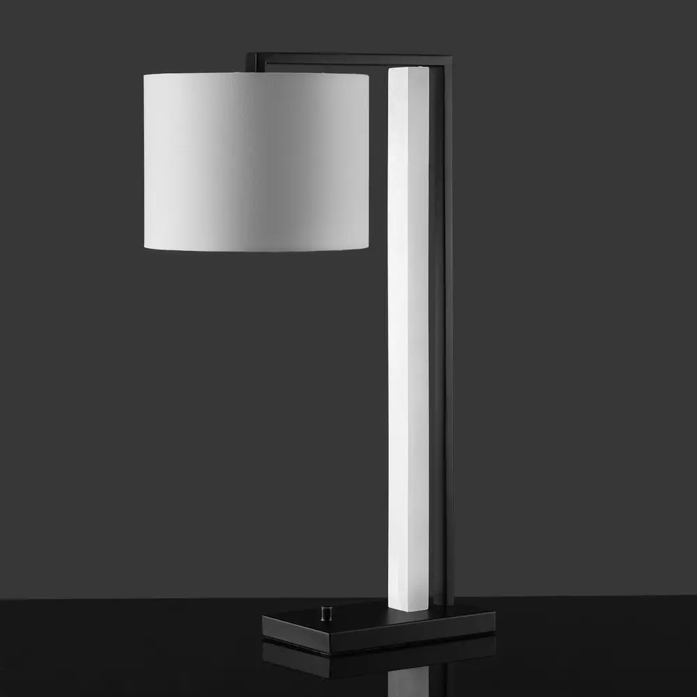Katryna Alabaster And Metal Table Lamp