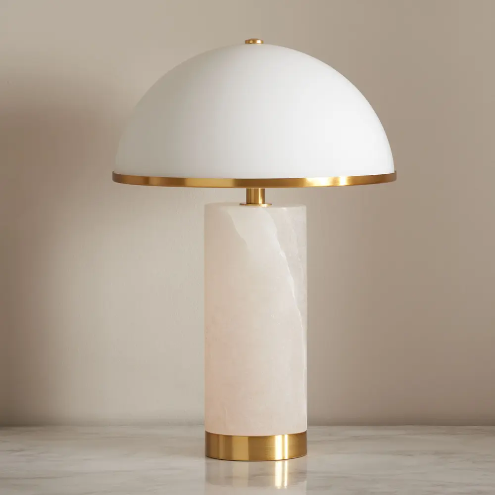Izabel Alabaster Table Lamp