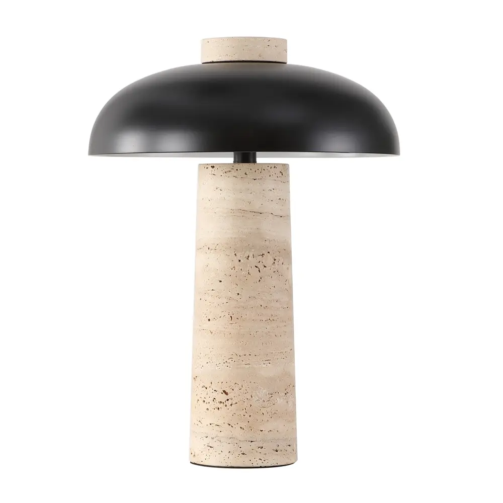 Giacomo Travertine Table Lamp
