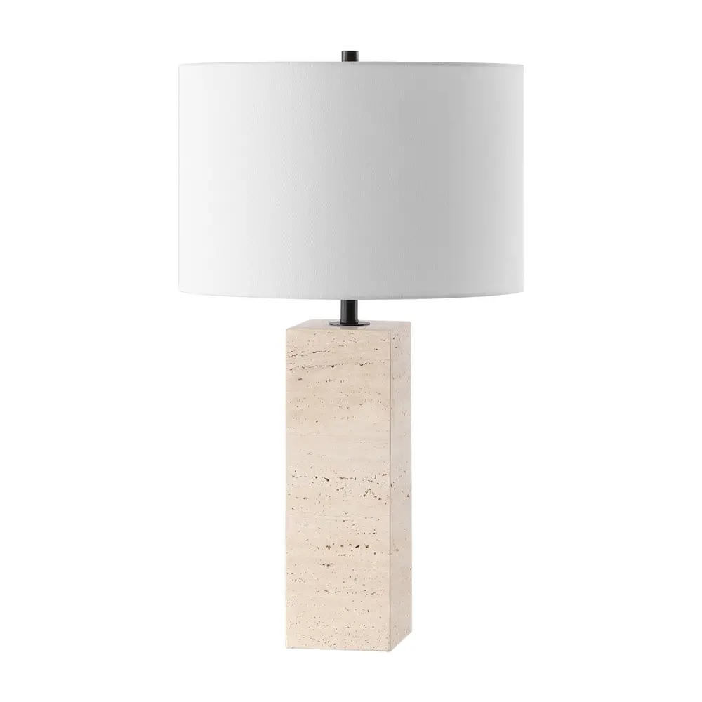 Katebryn Travertine Table Lamp