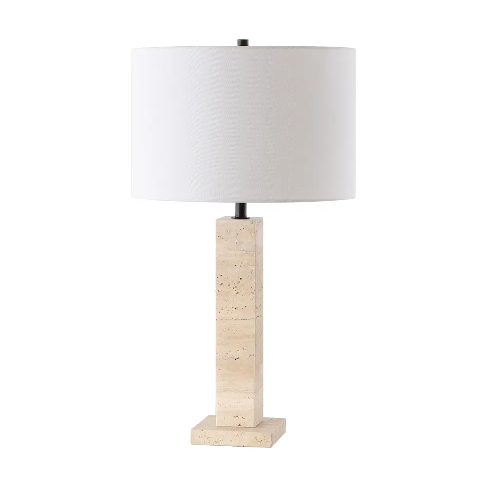 Hannabeth Travertine Table Lamp