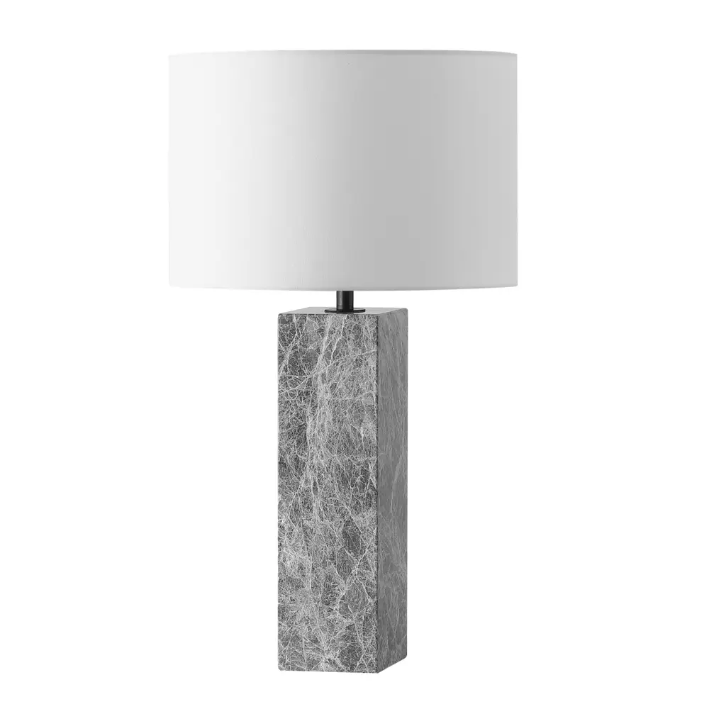 Poloma Square Marble Table Lamp