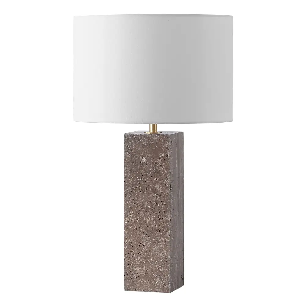 Feliciano Travertine Table Lamp