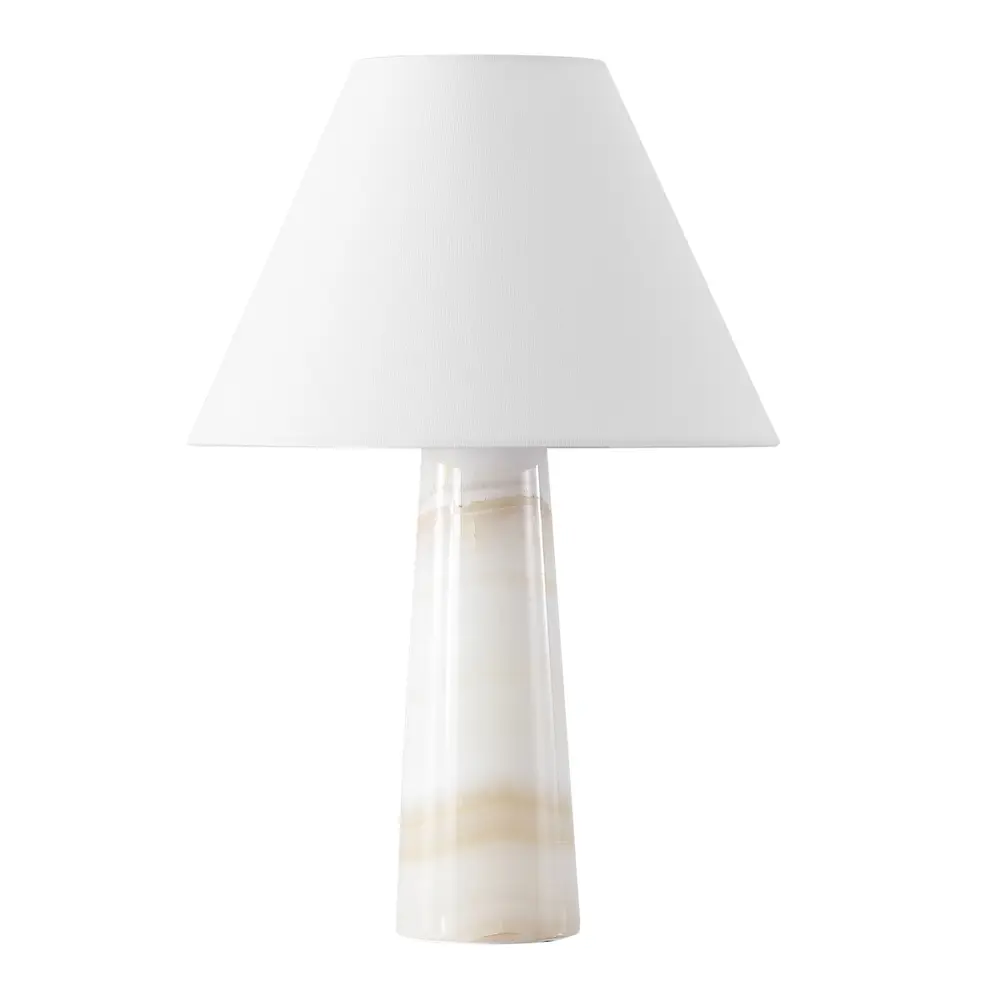 Jennarose Jade Stone Table Lamp