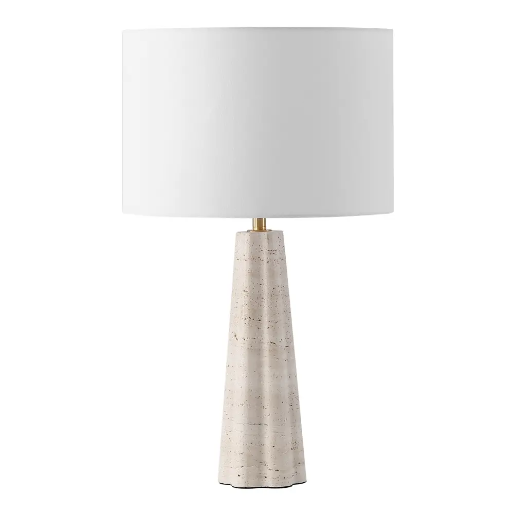 Naveen Travertine Table Lamp