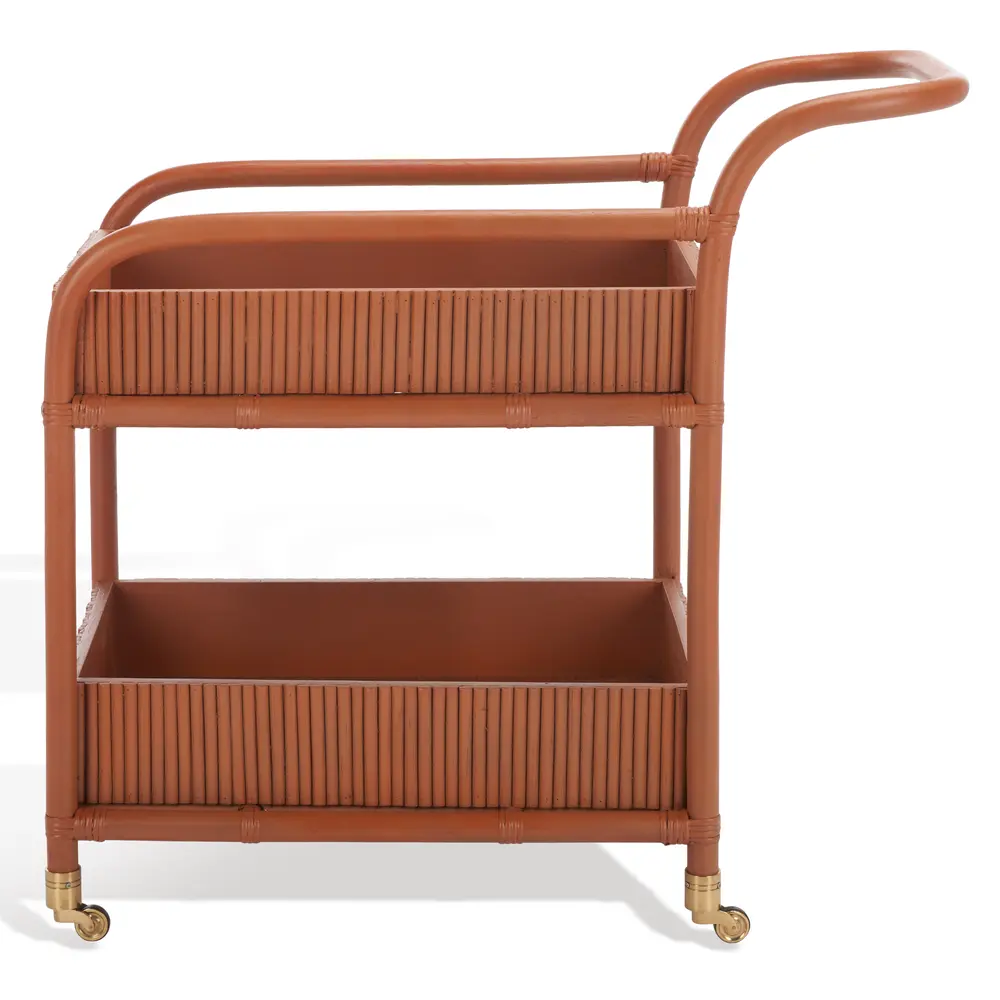 Barnette Rattan Pole Barcart