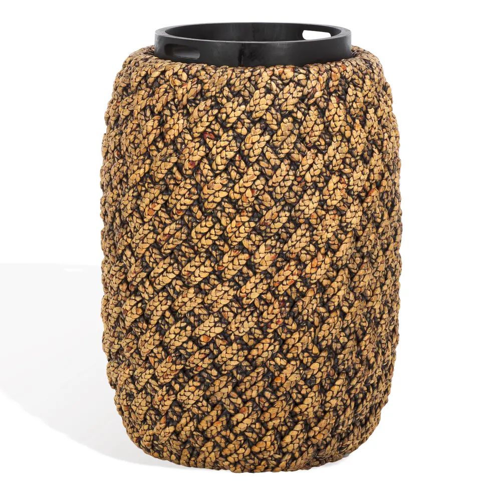 Bayley Waterhyacinth Storage Accent Table