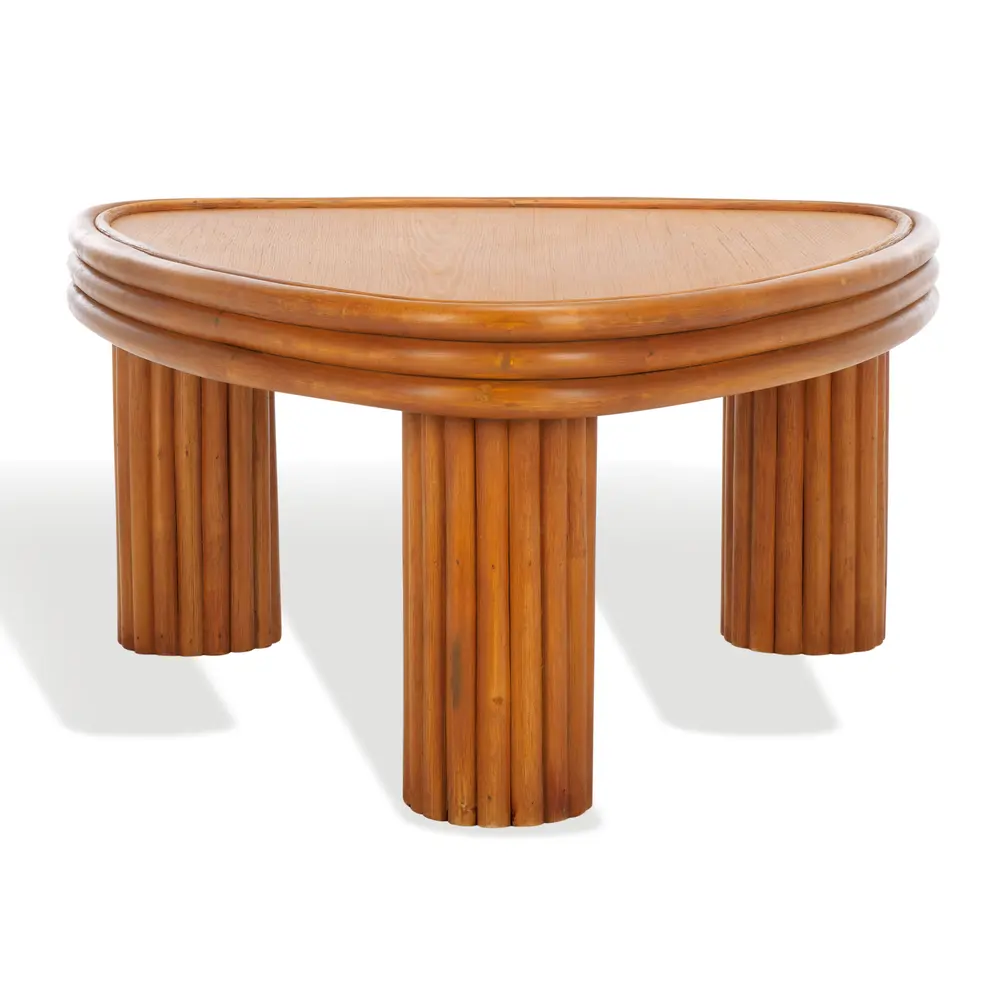 Bayard Rattan Triangle Coffee Table