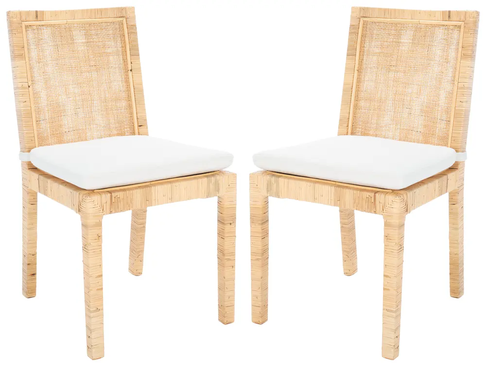 Tojo Cane Dining Chair W/ Cushion