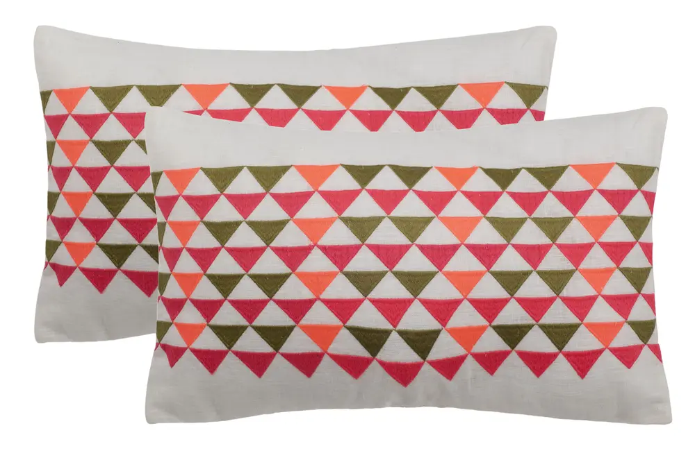 Geo Mountain  Pillow