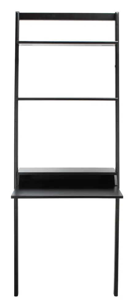 Pamella 2 Shelf Leaning Desk