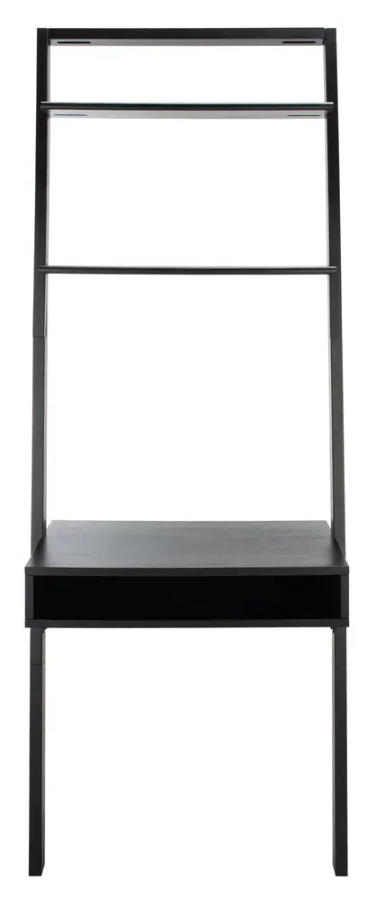 Kamy 2 Shelf Leaning Desk