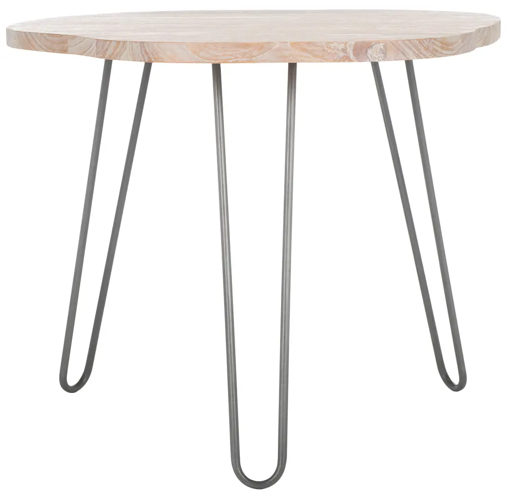Mindy Wood Top Dining Table