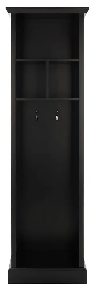 Layli 4 Shelf 2 Hook Top Storage Hall Tree