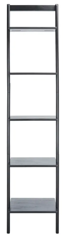 Allaire 5 Tier Leaning Etagere