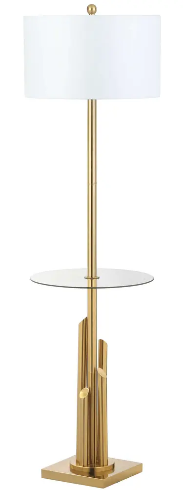 Ambrosio 61 Inch H Floor Lamp Side Table