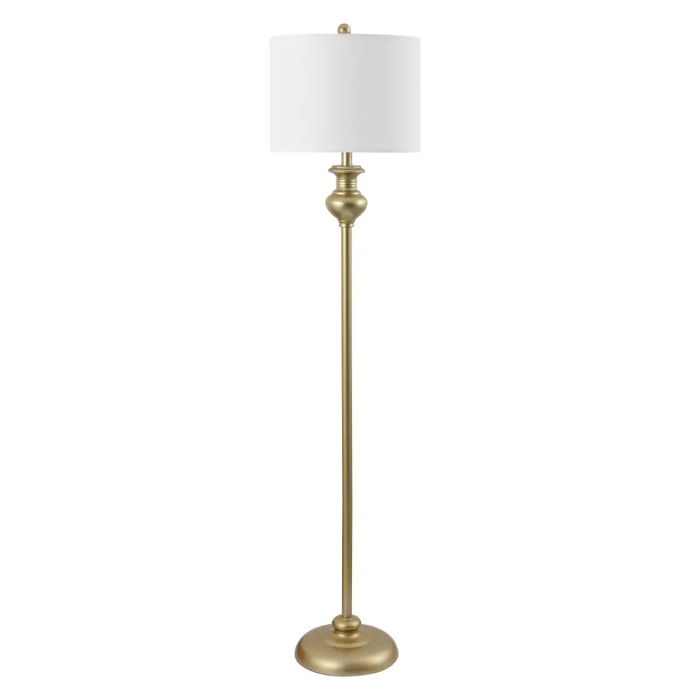 Erlan, 61 Inch, Gold, Iron Floor Lamp
