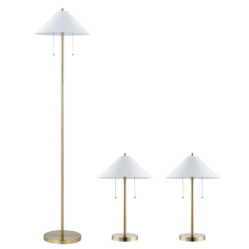 Nadia Floor And Table Lamp Set