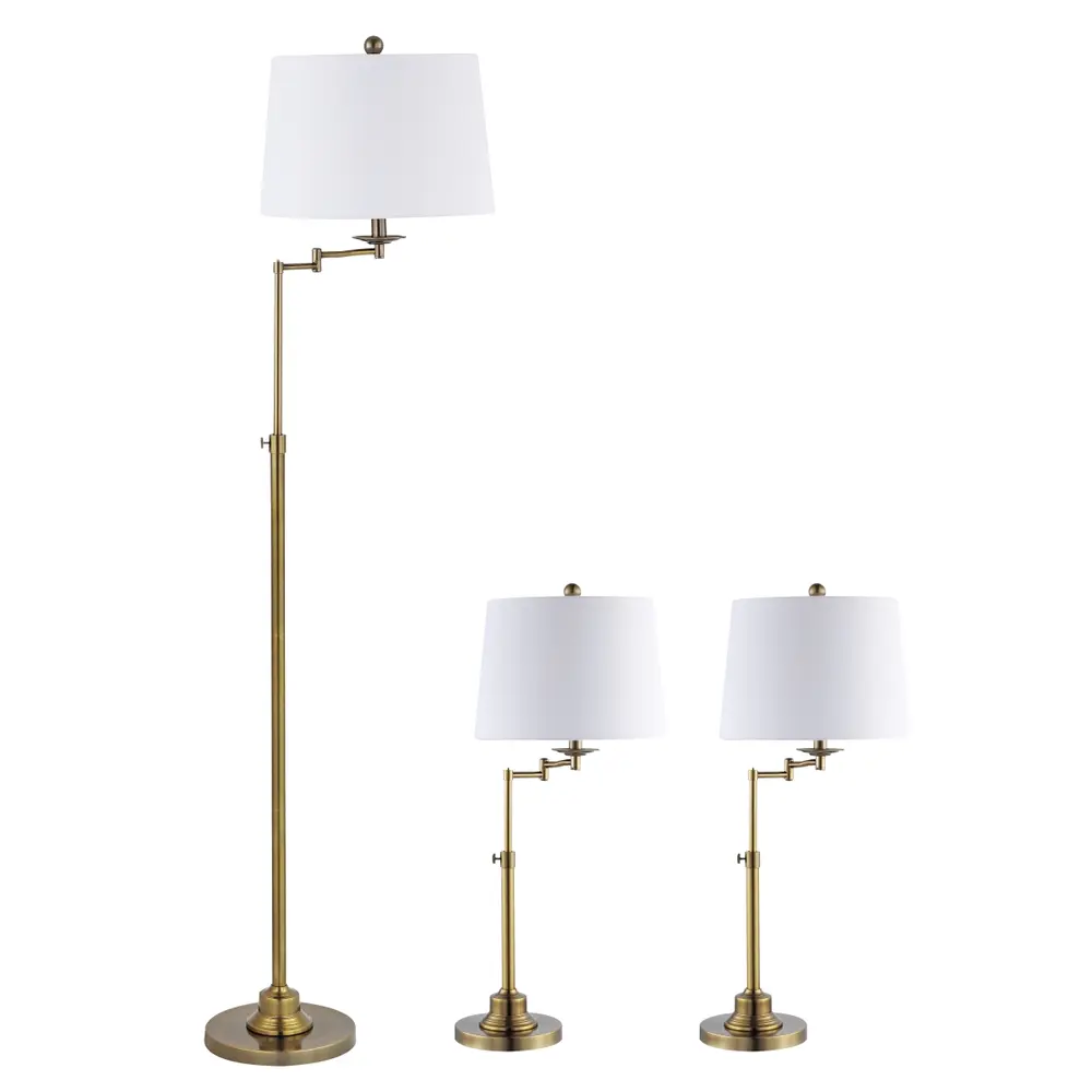 Nadia Floor And Table Lamp Set