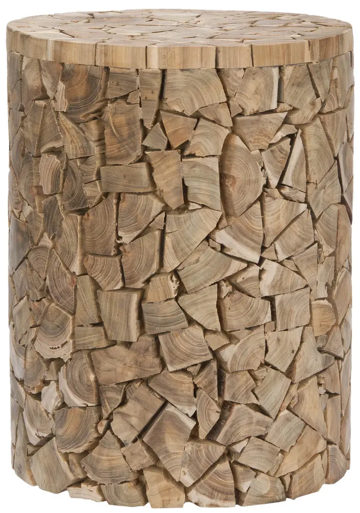 Canyon Teak Round Stool