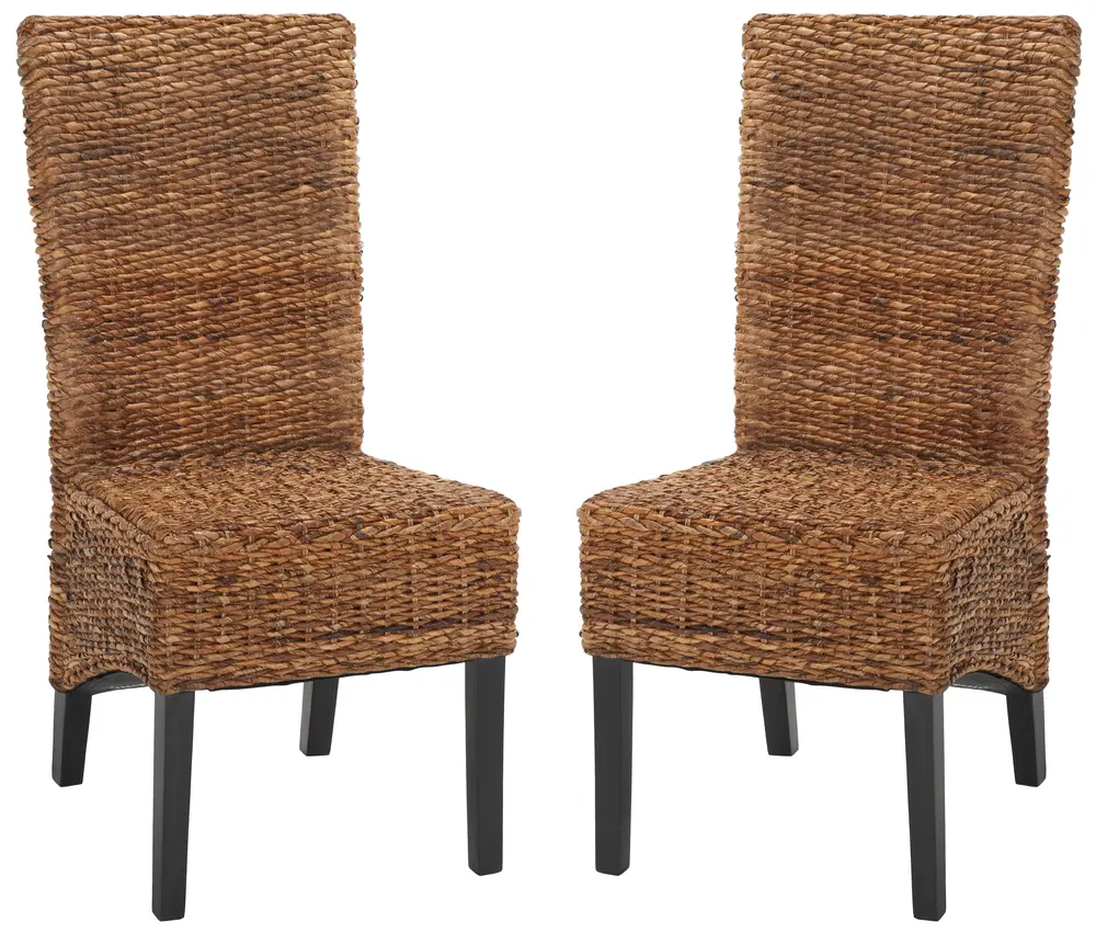 Kiska 18H Rattan Side Chair